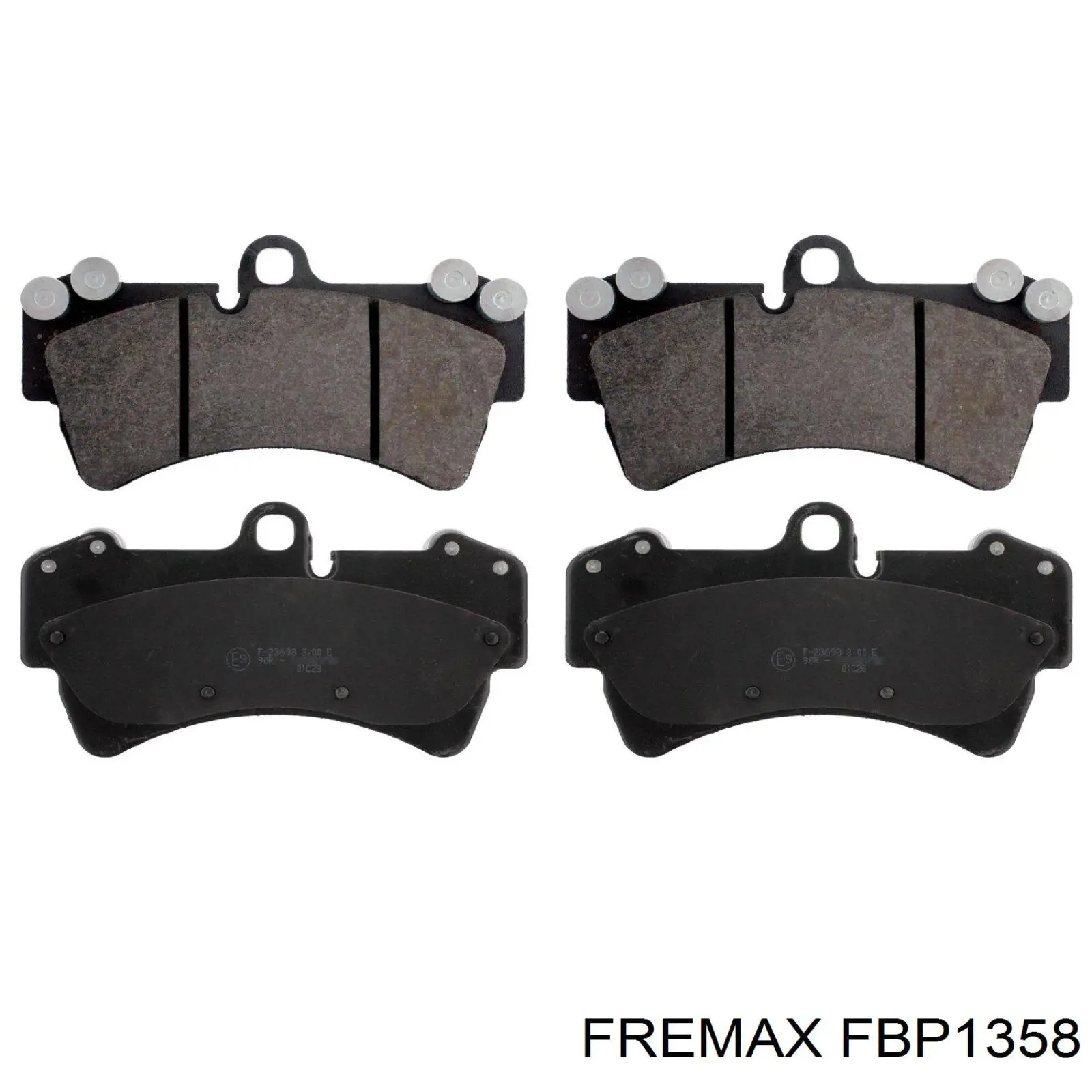 Sapatas do freio dianteiras de disco Fremax FBP1358 preço, a partir de 71,17 USD