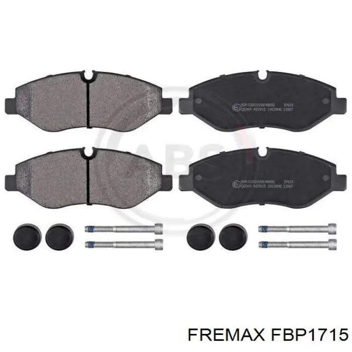 Sapatas do freio dianteiras de disco Fremax FBP1715 preço, a partir de 36,23 USD