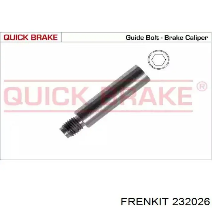 232026 Frenkit Kit de reparação de suporte do freio traseiro