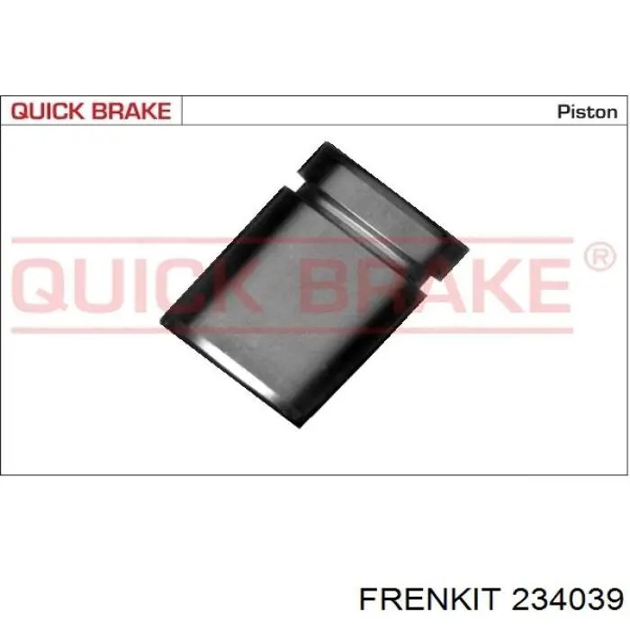234039 Frenkit Kit de reparação de suporte do freio traseiro
