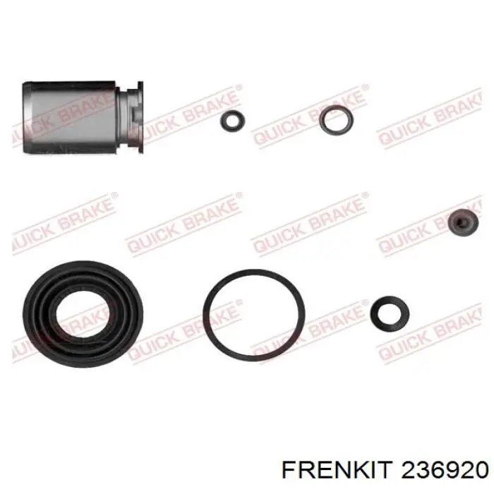 Compre 236920 Frenkit Kit de reparação de suporte do freio traseiro