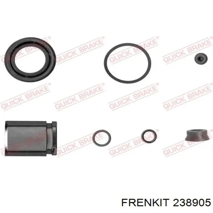 Compre 238905 Frenkit Kit de reparação de suporte do freio traseiro