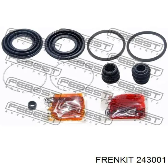 Kit de reparação de suporte do freio dianteiro Frenkit 243001 preço, a partir de 12,84 USD