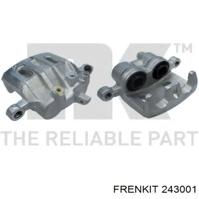 Compre 243001 Frenkit Kit de reparação de suporte do freio dianteiro