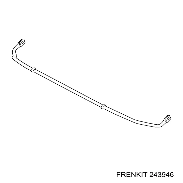 57479 ABS Kit de reparação de suporte do freio traseiro
