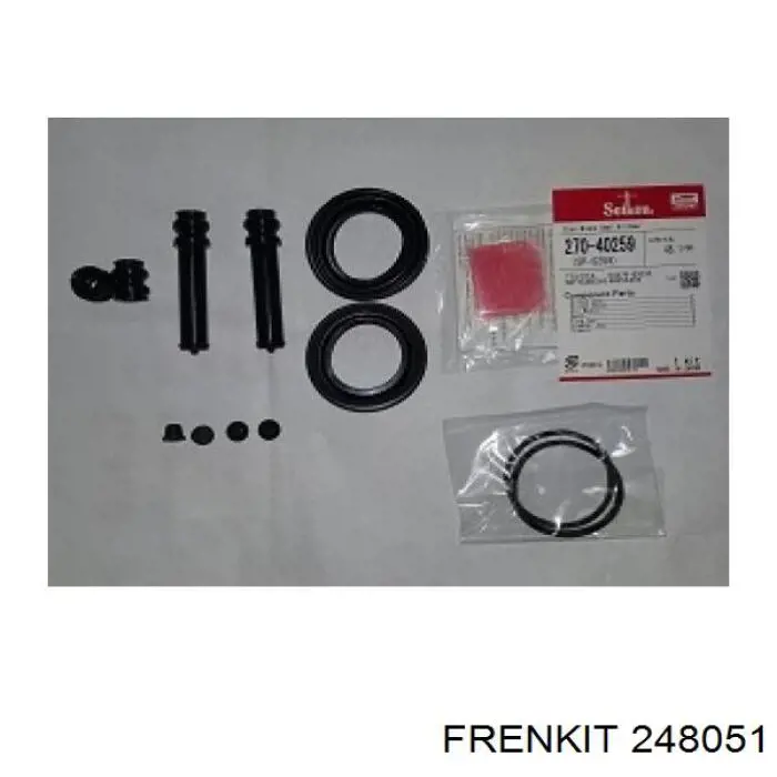 Compre 248051 Frenkit Kit de reparação de suporte do freio traseiro