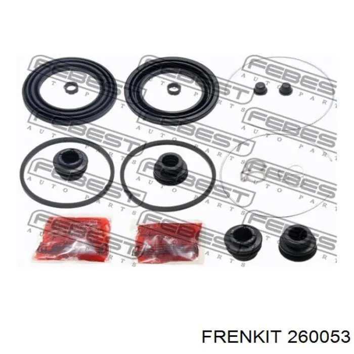 Kit de reparação de suporte do freio dianteiro Frenkit 260053 preço, a partir de 8,92 USD