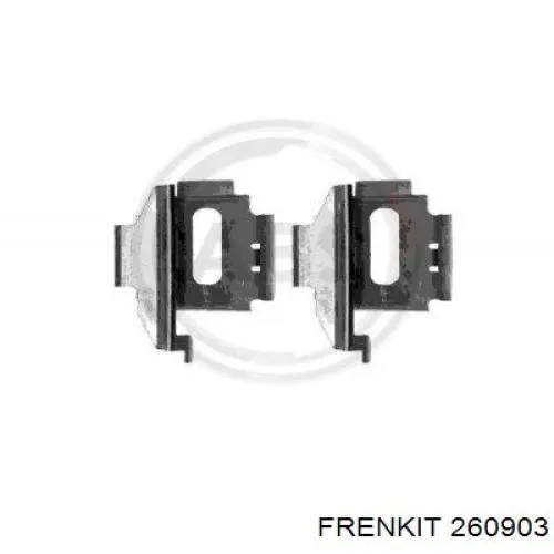 Kit de reparação de suporte do freio dianteiro Frenkit 260903 preço, a partir de 35,73 USD