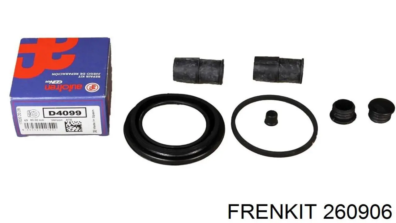 Compre 260906 Frenkit Kit de reparação de suporte do freio dianteiro