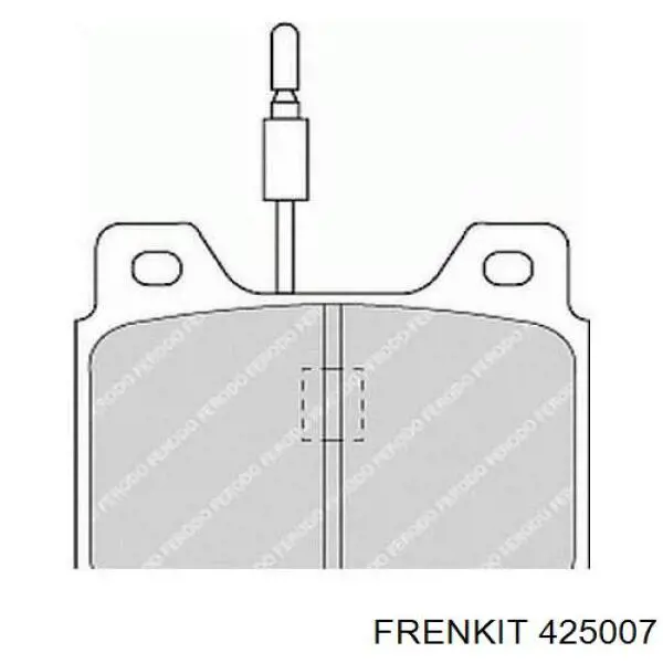 Compre 425007 Frenkit Kit de reparação de cilindro principal de embraiagem