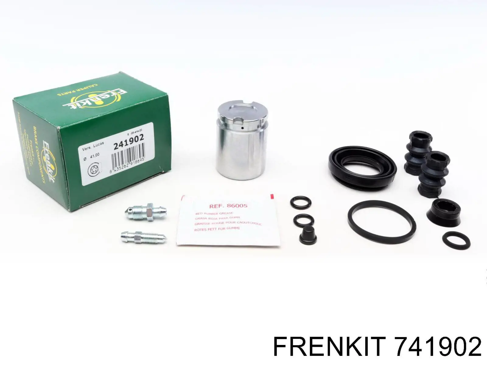 741902 Frenkit Kit de reparação de suporte do freio traseiro