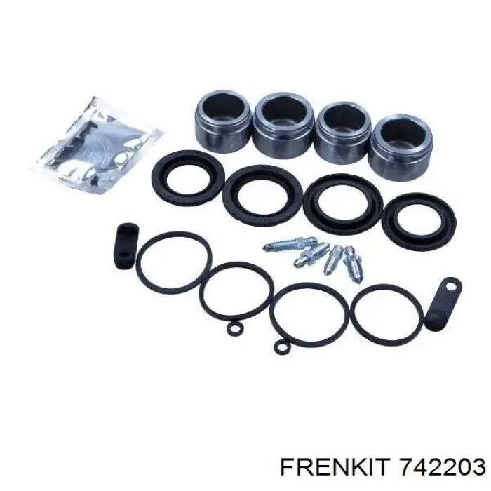 742203 Frenkit Kit de reparação de suporte do freio traseiro