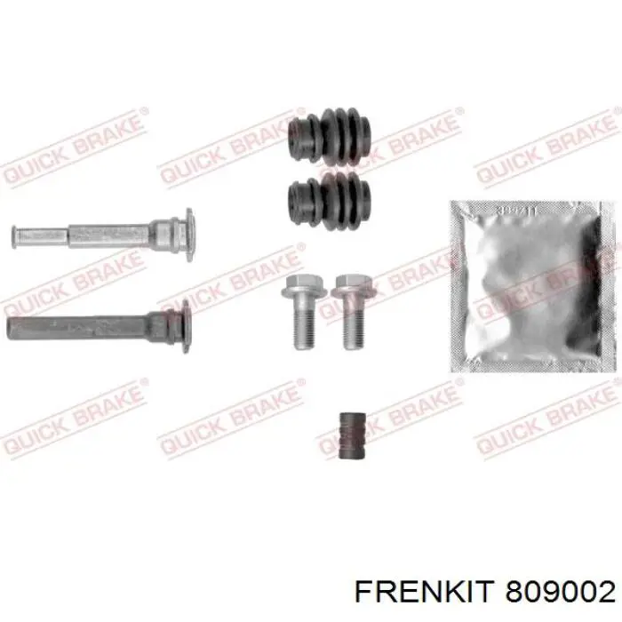 809002 Frenkit Kit de reparação de suporte do freio dianteiro