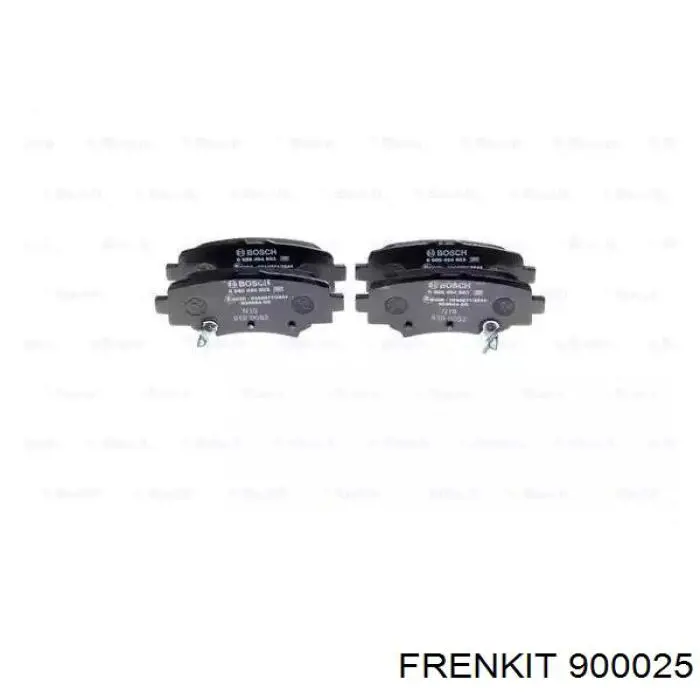 900025 Frenkit Kit de molas de fixação de sapatas de disco traseiras