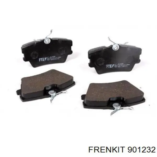 Compre 901232 Frenkit Kit de molas de fixação de sapatas de disco traseiras
