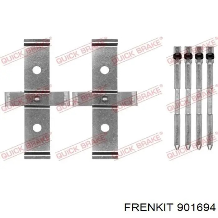 901694 Frenkit Kit de reparação das sapatas do freio