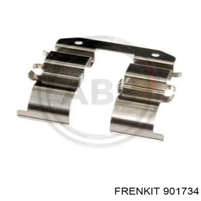 Kit de molas de fixação de sapatas de disco traseiras Frenkit 901734 preço, a partir de 6,78 USD