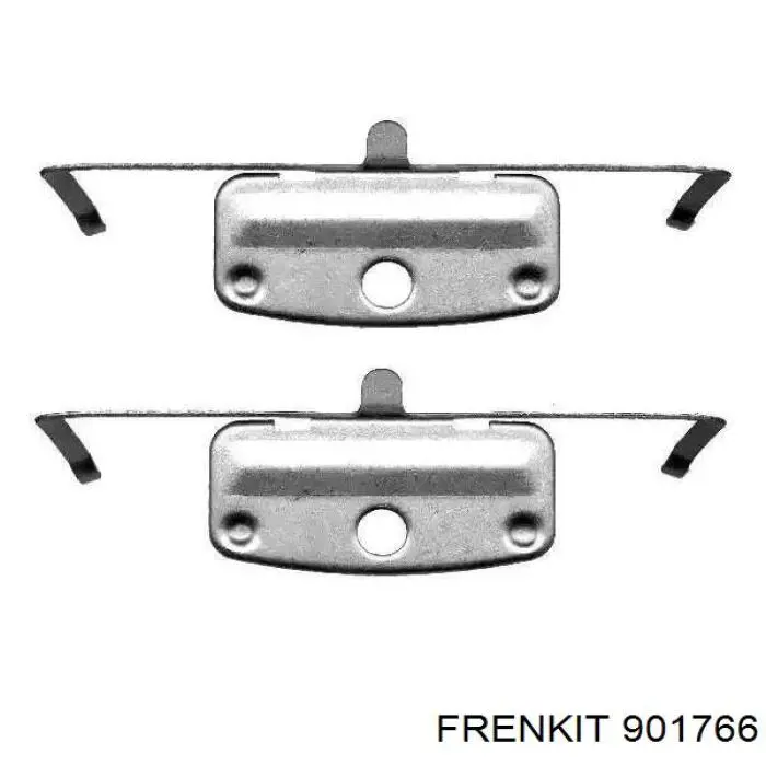 901766 Frenkit Kit de reparação das sapatas do freio