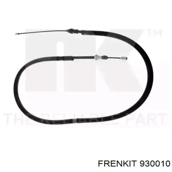 930010 Frenkit Kit de molas de fixação de sapatas de disco dianteiras