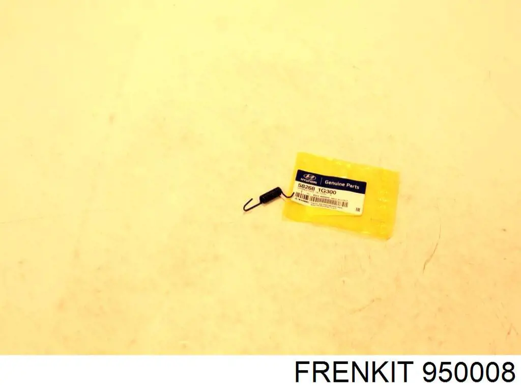 950008 Frenkit Kit de montagem das sapatas traseiras de tambor