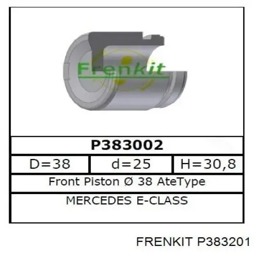 Pistão de suporte do freio dianteiro Frenkit P383201 preço, a partir de 13,42 USD