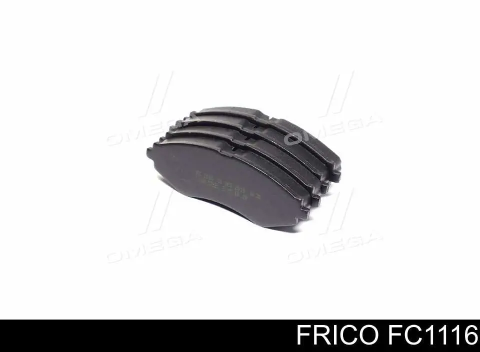 Sapatas do freio dianteiras de disco Frico FC1116 preço, a partir de 22,15 USD