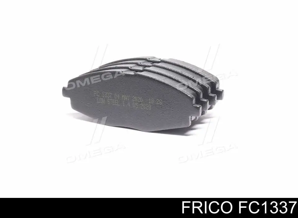 FC1337 Frico Sapatas do freio dianteiras de disco