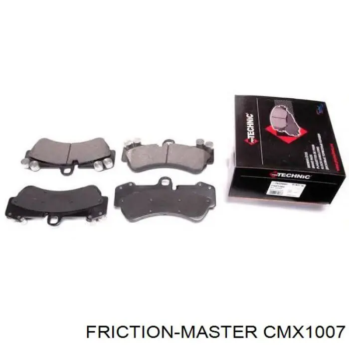 Compre CMX1007 Friction Master Sapatas do freio dianteiras de disco