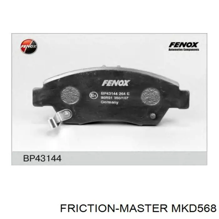 Sapatas do freio dianteiras de disco Friction Master MKD568 preço, a partir de 28,47 USD