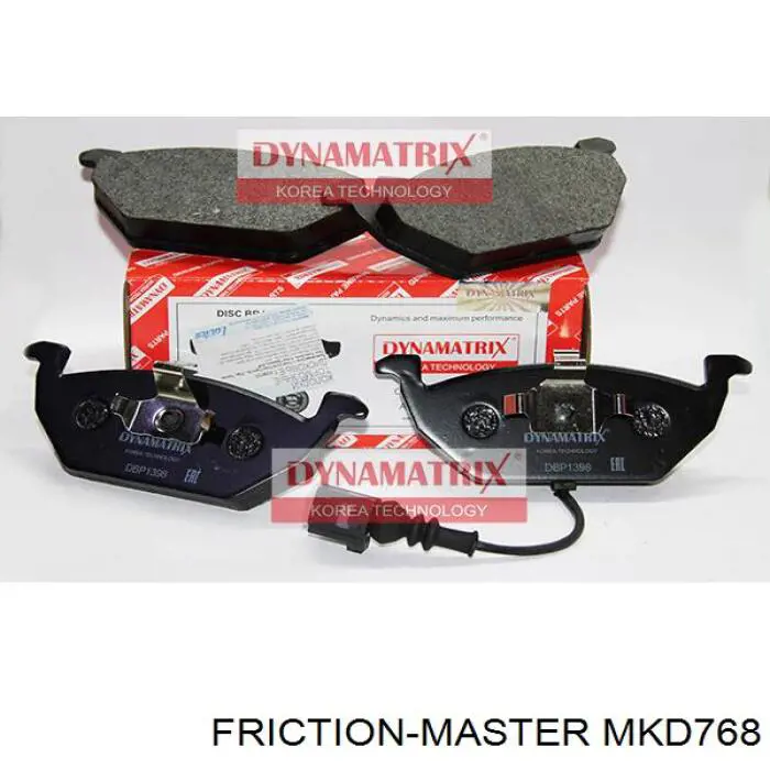 Sapatas do freio dianteiras de disco Friction Master MKD768 preço, a partir de 35,34 USD