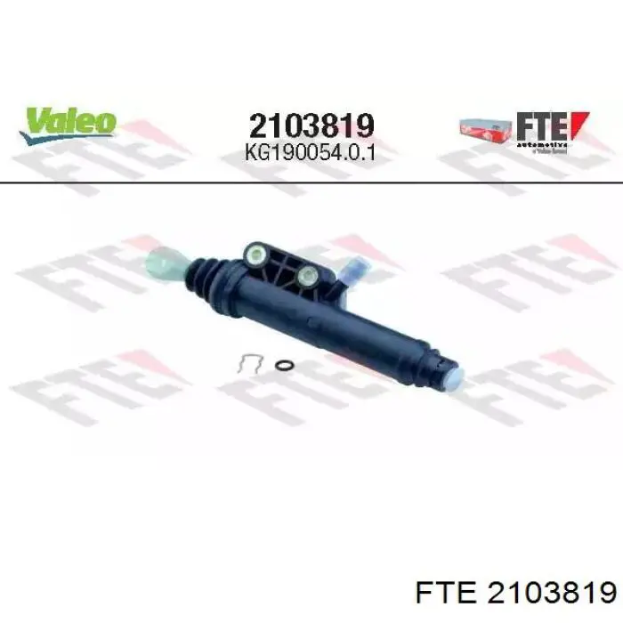 2103819 FTE Cilindro mestre de embraiagem