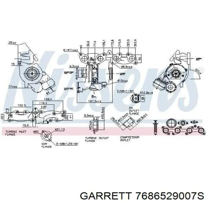 Compre 7686529007S Garrett Turbina