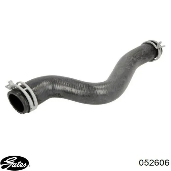 9689025280 Peugeot/Citroen Mangueira (cano derivado) inferior do radiador de esfriamento