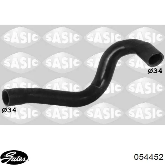 Mangueira (cano derivado) do radiador de esfriamento superior Opel 1337829 preço, a partir de 17,59 USD