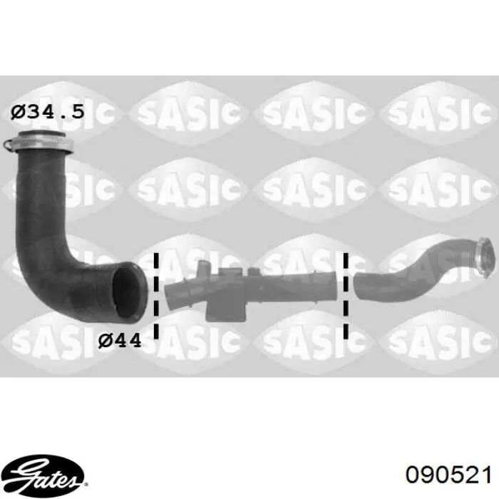 Compre 026734 Cautex Mangueira (cano derivado) de intercooler