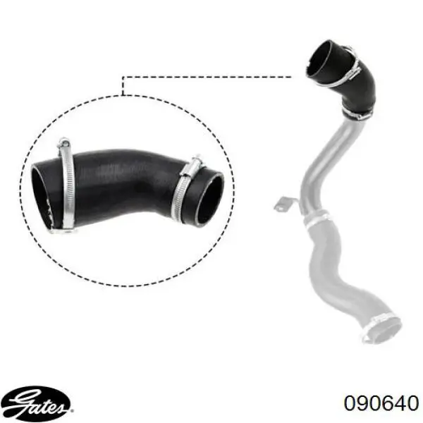 Mangueira (cano derivado) de intercooler Metalcaucho 09802 preço, a partir de 25,42 USD
