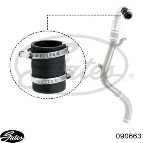 Mangueira (cano derivado) de intercooler Metalcaucho 09634 preço, a partir de 16,25 USD