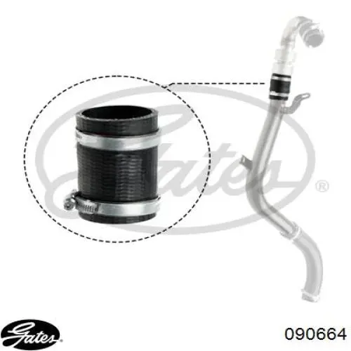 086799 Cautex Mangueira (cano derivado) de intercooler