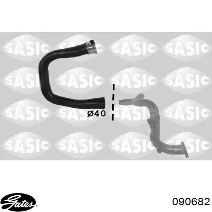 Mangueira (cano derivado) de intercooler Triclo 528719 preço, a partir de 67,30 USD