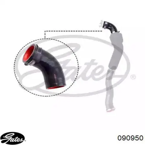 026849 Cautex Mangueira (cano derivado) de intercooler