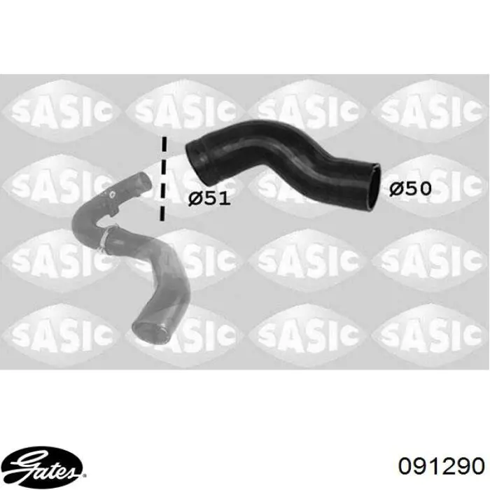 Mangueira (cano derivado) de intercooler Metalcaucho 09617 preço, a partir de 55,45 USD