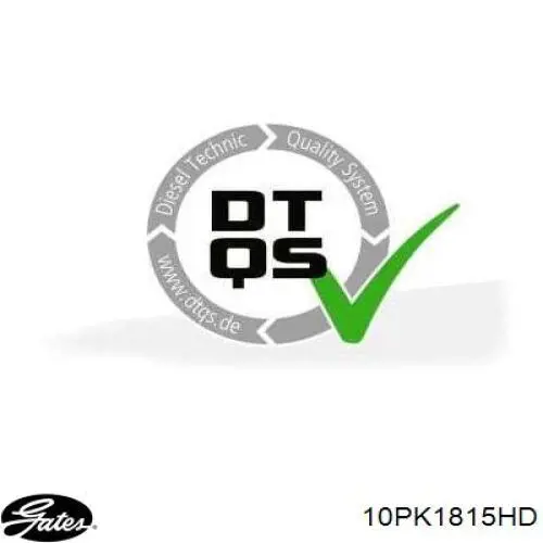 10PK1815 Continental/Siemens Correia dos conjuntos de transmissão