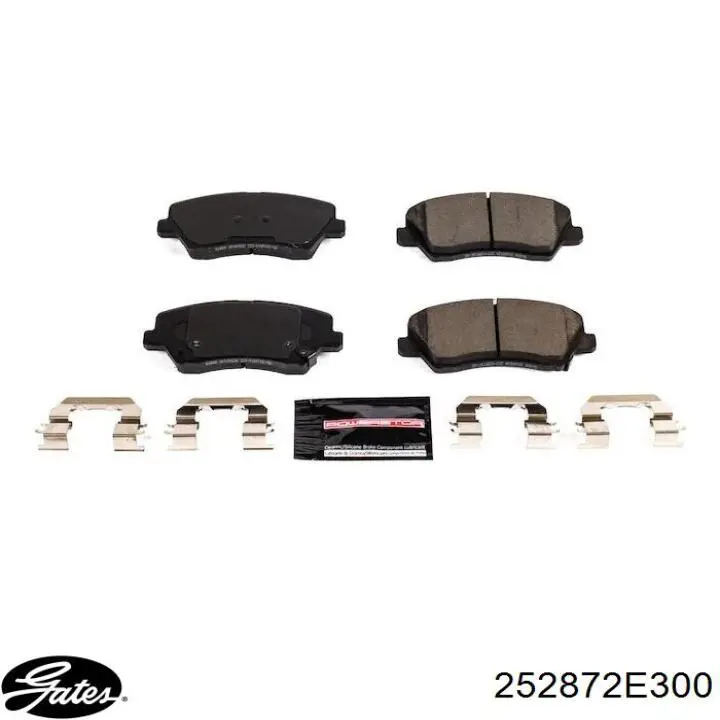 Compre 252872E300 Gates Rolo de reguladora de tensão da correia de transmissão