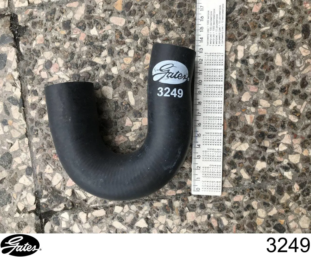 Mangueira (cano derivado) inferior do radiador de esfriamento Gates 3249 preço, a partir de 6,14 USD