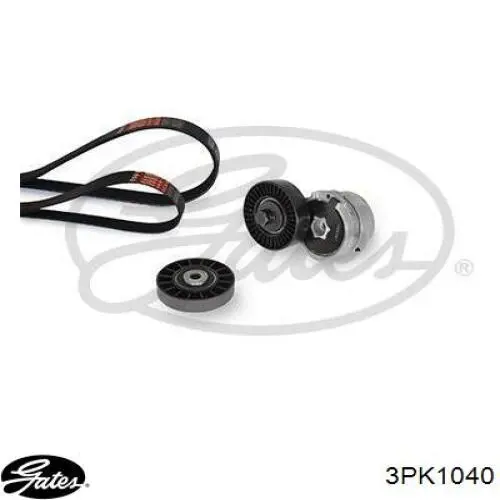 Correia dos conjuntos de transmissão Gates 3PK1040 preço, a partir de 10,66 USD