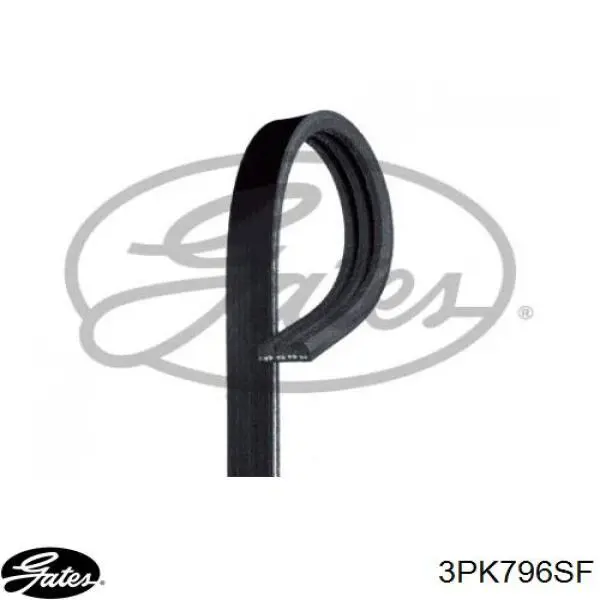 Correia dos conjuntos de transmissão Gates 3PK796SF preço, a partir de 15,42 USD