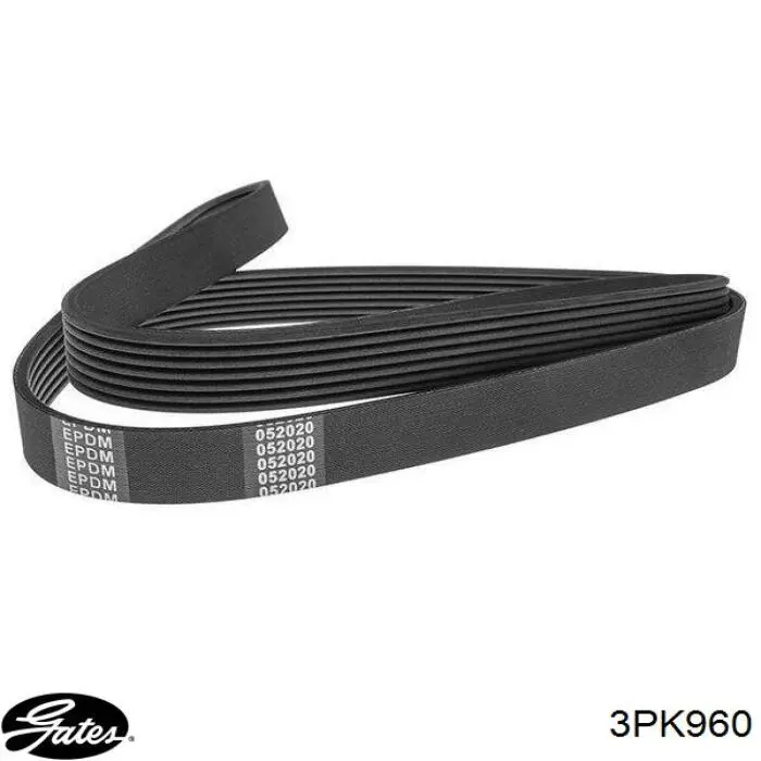 Correia dos conjuntos de transmissão Gates 3PK960 preço, a partir de 13,45 USD