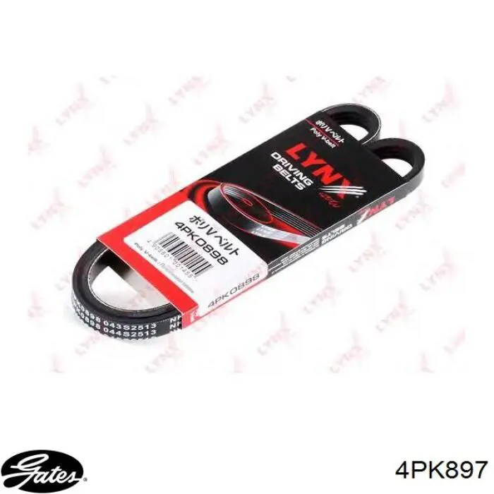 Compre 4PK897 Gates Correia dos conjuntos de transmissão