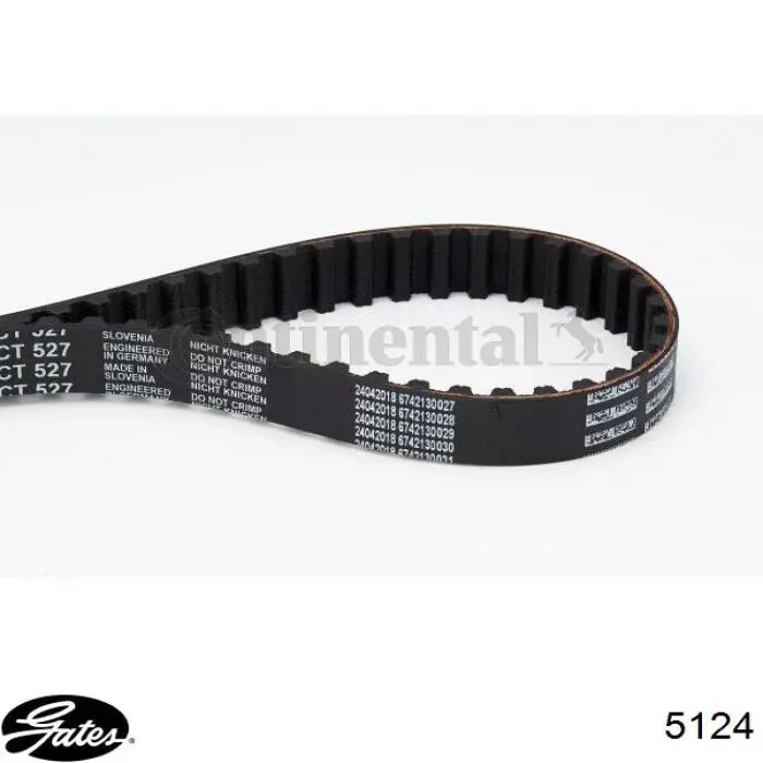 Correia do mecanismo de distribuição de gás Gates 5124 preço, a partir de 9,50 USD