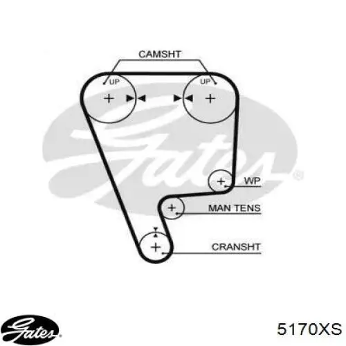 Correia do mecanismo de distribuição de gás Japan Parts DD408 preço, a partir de 18,96 USD